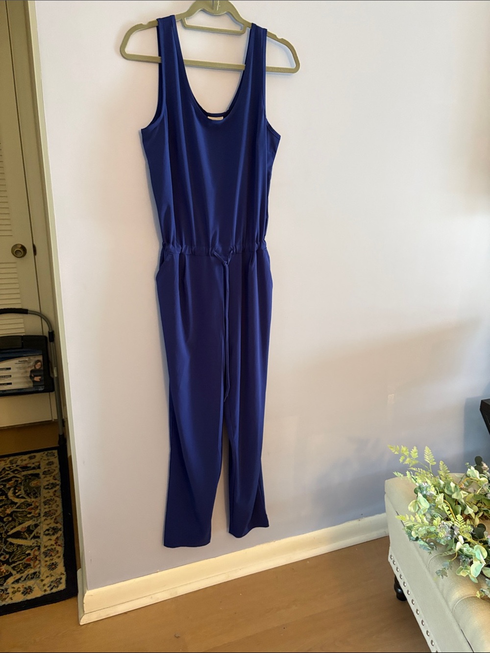 Columbia Sleeveless Royal Blue Jumpsuit